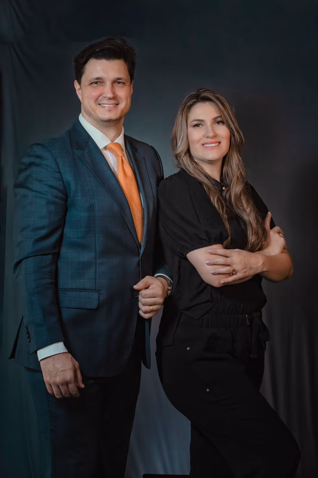 Bernardo Marinho Barcellos e Débora Costato